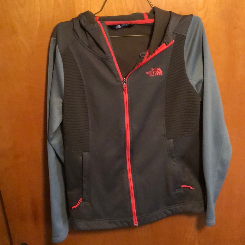 💛 2/$25 💛 Olive Green North Face Zip-up